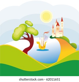 lake landscape