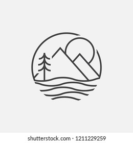 Lake Life Logo Design Inspiration