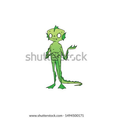 Lake Monster - Can use for costume halloween