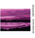 Lake Scene Dusk