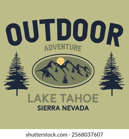 Lake Tahoe Sierra Nevada Outdoor Adventure