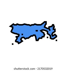 lake titicaca color icon vector. lake titicaca sign. isolated symbol illustration