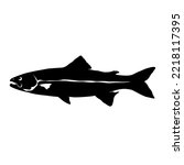 lake trout vector. Unique logo Great for use as Decals, Logo, Shirts, Etc, Your Fishing Activities Can Look Really Cool.
