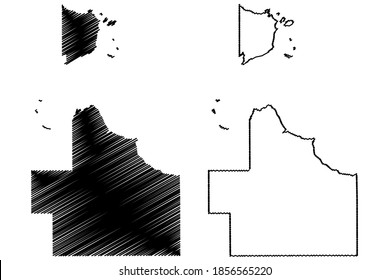 Lake Of The Woods County, Minnesota (U.S. County, United States Of America, USA, U.S., US) Map Vector Illustration, Scribble Sketch Lake Of The Woods Map