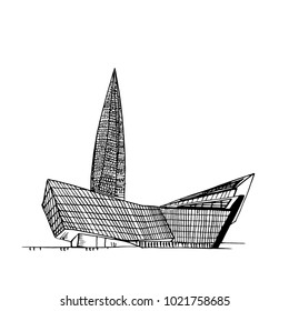 Lakhta Center Sketch