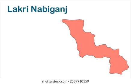 Lakri Nabiganj subdivision map ,Siwan District, Bihar State, Republic of India, Government of Bihar, Indian territory, Eastern India, politics, village, tourism