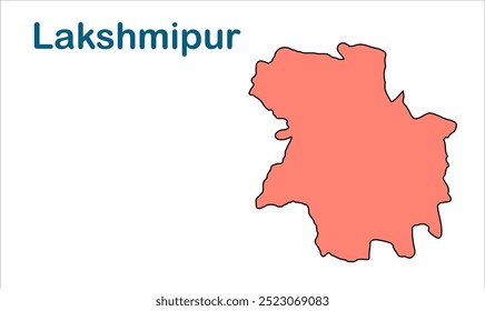 Mapa da subdivisão de Lakshmipur, Distrito de Jamui, Estado de Bihar, República da Índia, Governo de Bihar, Território indiano, Índia Oriental, política, aldeia, turismo