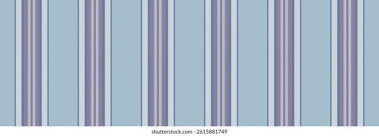 Lale pattern stripe lines, attire seamless texture vertical. Wdea vector fabric textile background in pastel and white colors palette.