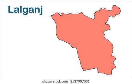 Lalganj subdivision map ,Vaishali District, Bihar State, Republic of India, Government of Bihar, Indian territory, Eastern India, politics, village, tourism