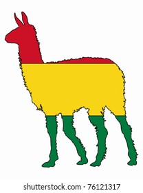 Lama Bolivia