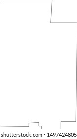 lamar county map in state of mississippi