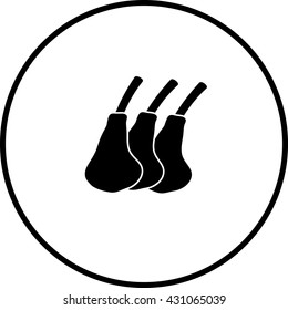 lamb chops symbol