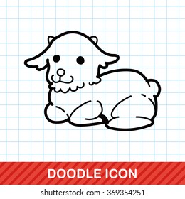 Lamb doodle