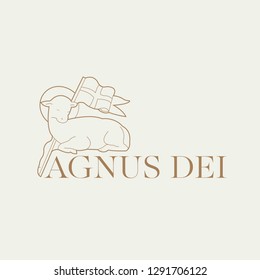 Lamb Of God Illustration, Agnus Dei.