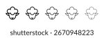 Lamb icon vector collection. EPS 10