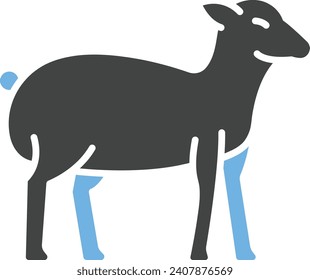 Lamb icon vector image. Suitable for mobile application web application and print media.