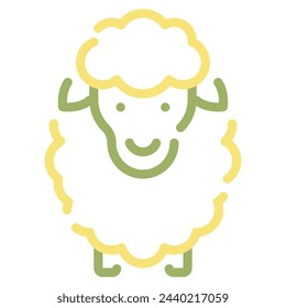 Lamb Icon For web, app, infographic, etc