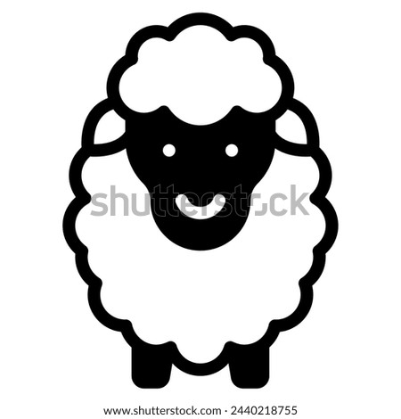 Lamb Icon For web, app, infographic, etc