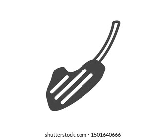 Lamb rib icon. Meat icon. Ribs vector illustration 