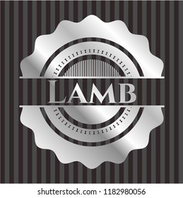 Lamb silvery emblem