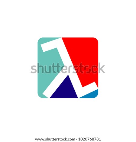 lambda logo vector illustration
