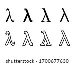 lambda symbol in greek alphabet.