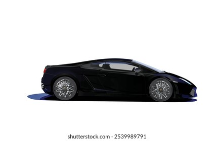 Lamborghini Lambo Gallardo V10 Coupe Supercar Luxury Italian Black