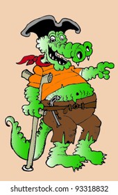 Lame crocodile