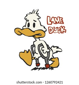 Lame Duck - Funny Duck