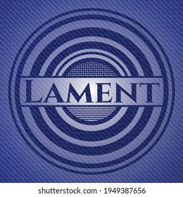 Lament jean Hintergrund. Vektorgrafik. Detaillierte Angaben. 