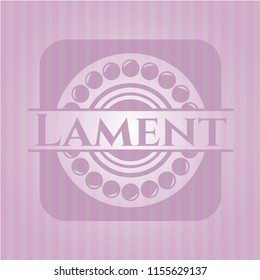 Lament pink emblem