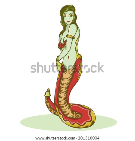 Lamia the child eating demon from ancient Greek mythology