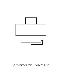 ícone de laminação ilustração elemento design