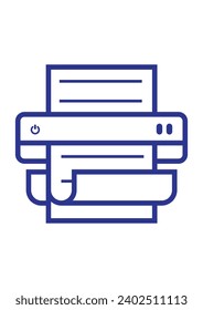 
Lamination machine for documents flat icon