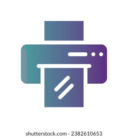 laminator flat gradient icon logo for website, application, printing, document, poster design, etc, Suitable for web Design,Logo,App