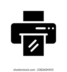 laminator glyph icon logo for website, application, printing, document, poster design, etc, Suitable for web Design,Logo,App