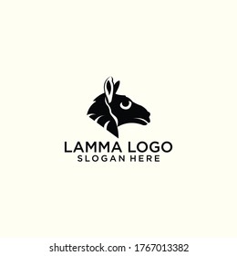 lamma logo vector design abstract