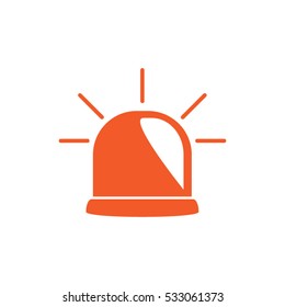 lamp, alarm, siren, icon, vector illustration EPS 10