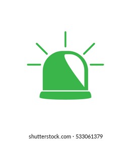 lamp, alarm, siren, icon, vector illustration EPS 10
