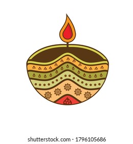 Lamp artwork (Onam festival Lamp)