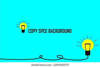 lamp background illustrations with copy space area
