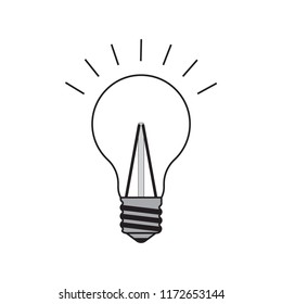 Lamp blubs.Web and mobile.