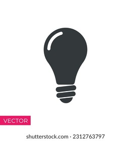 Icono de la bombilla de la lámpara vectores de vectores10