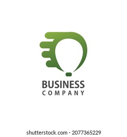 lamp bulb logo design vector, creative logos, technology logo company
