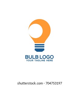 Lamp Bulb Logo Icon Set Vector Template