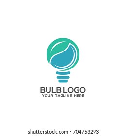 Lamp Bulb Logo Icon Set Vector Template