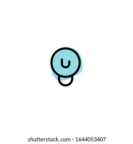 Lamp Bulb. Miscellaneous Icon Set. Unique Illustration Color. Editable Vector.