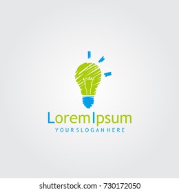 Lamp Or Bulb Technology Logo