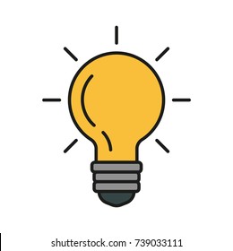 Lamp bulp icon