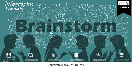 Lamp Business Success  modern Idea and Concept Vector illustration Infographic template with  icon,Brainstorm  Text.
